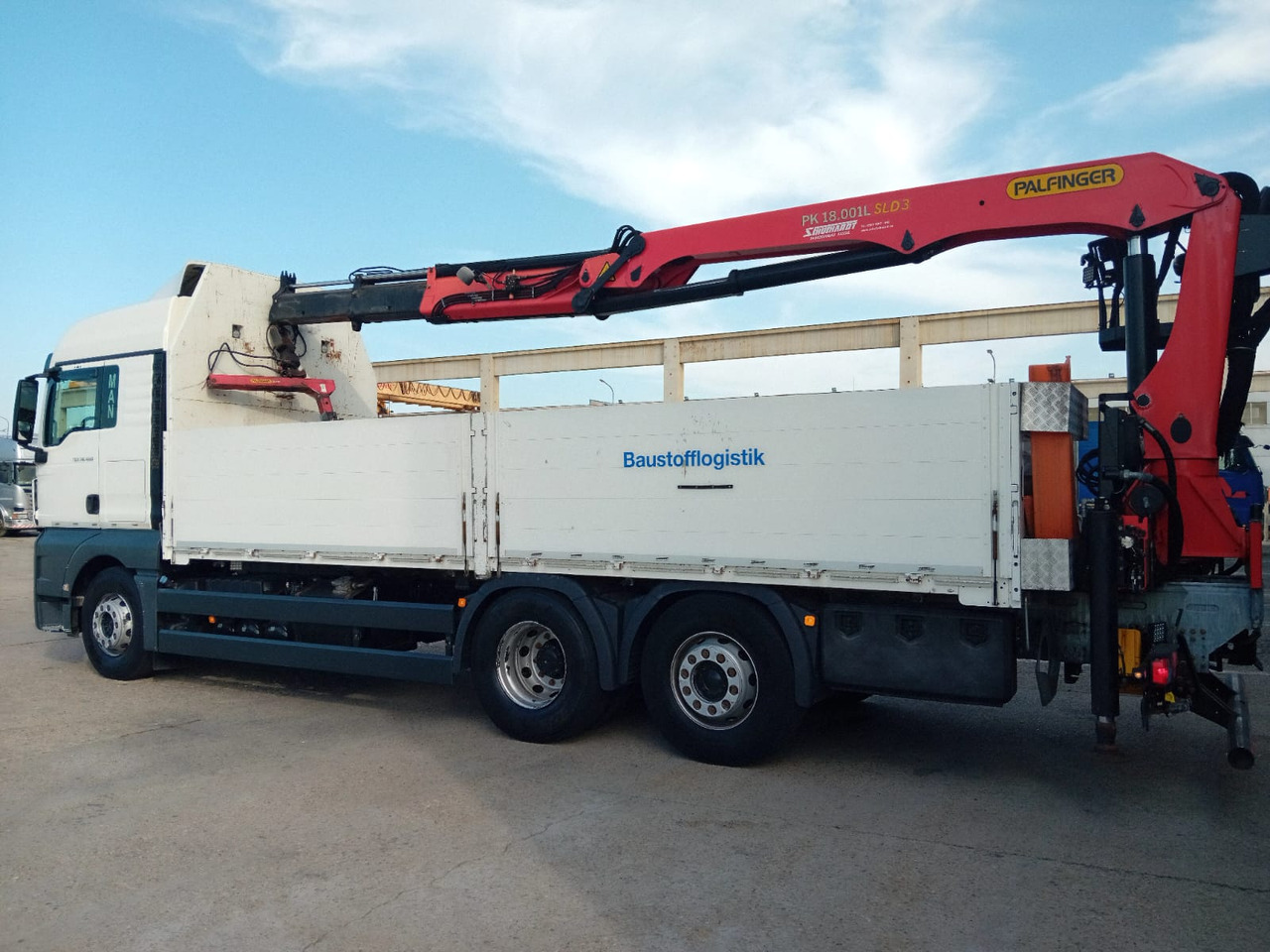 MAN TGX 26.460 6×2, Palfinger Crane PK 18001L - Camión caja abierta, Camión grúa: foto 3 MAN TGX 26.460 6×2, Palfinger Crane PK 18001L - Camión caja abierta, Camión grúa: foto 3