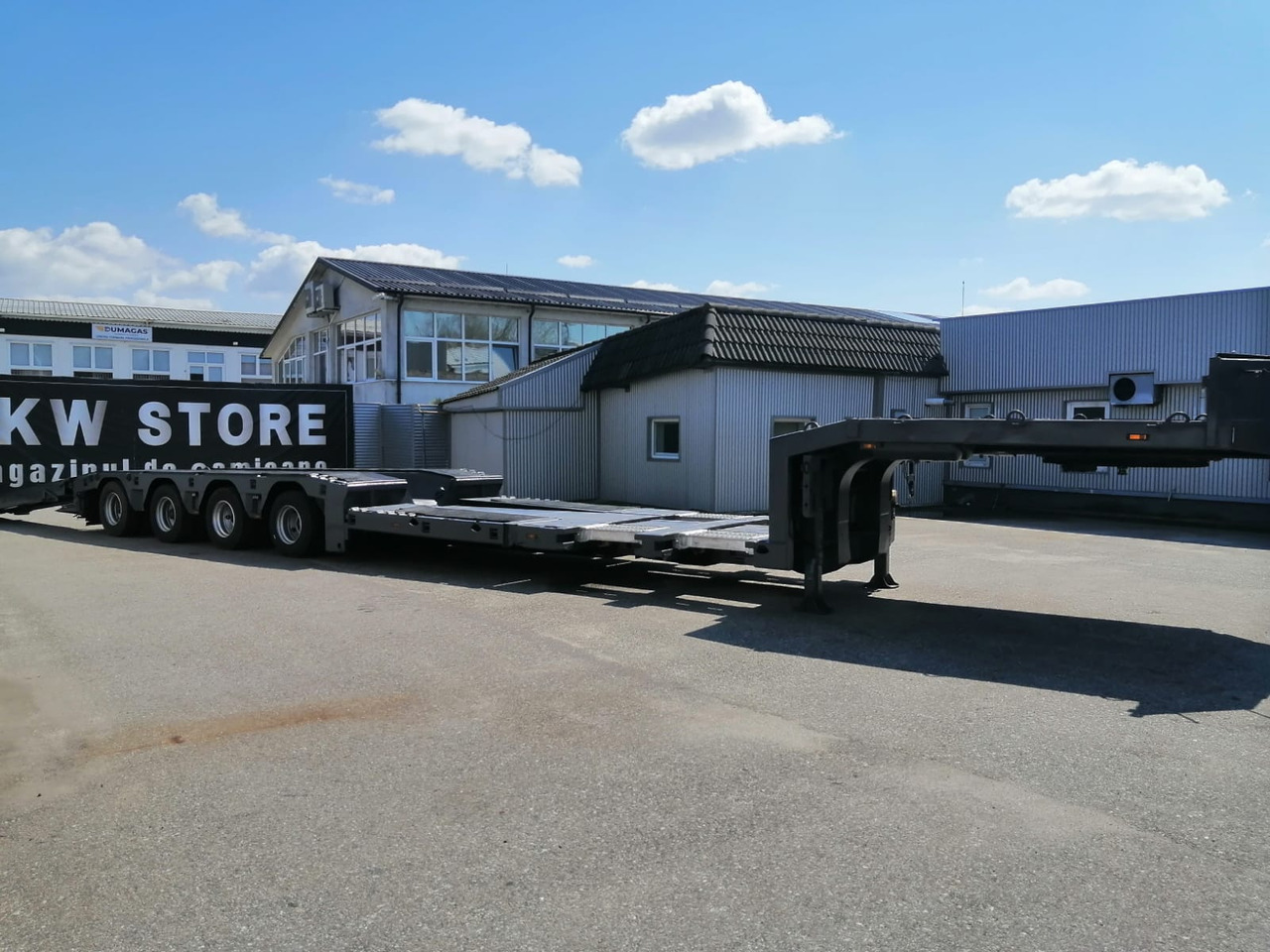 Langendorf Trailer-Tiefbett, 4 Axe, 59 to, extension, TOP !!! - Otros maquinaria: foto 2 Langendorf Trailer-Tiefbett, 4 Axe, 59 to, extension, TOP !!! - Otros maquinaria: foto 2