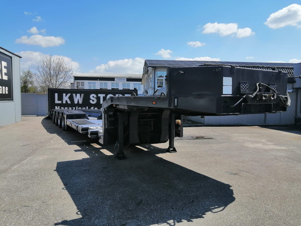 Langendorf Trailer-Tiefbett, 4 Axe, 59 to, extension, TOP !!! - Otros maquinaria: foto 3 Langendorf Trailer-Tiefbett, 4 Axe, 59 to, extension, TOP !!! - Otros maquinaria: foto 3