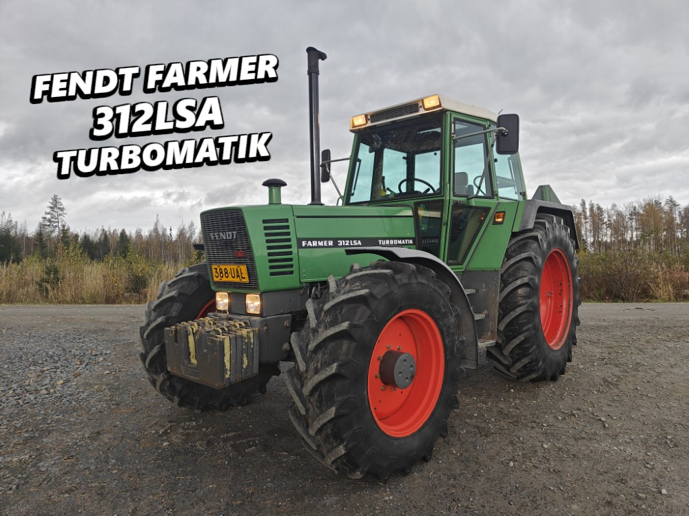 FENDT Farmer 312LSA Turbomatik - Tractor: foto 1 FENDT Farmer 312LSA Turbomatik - Tractor: foto 1