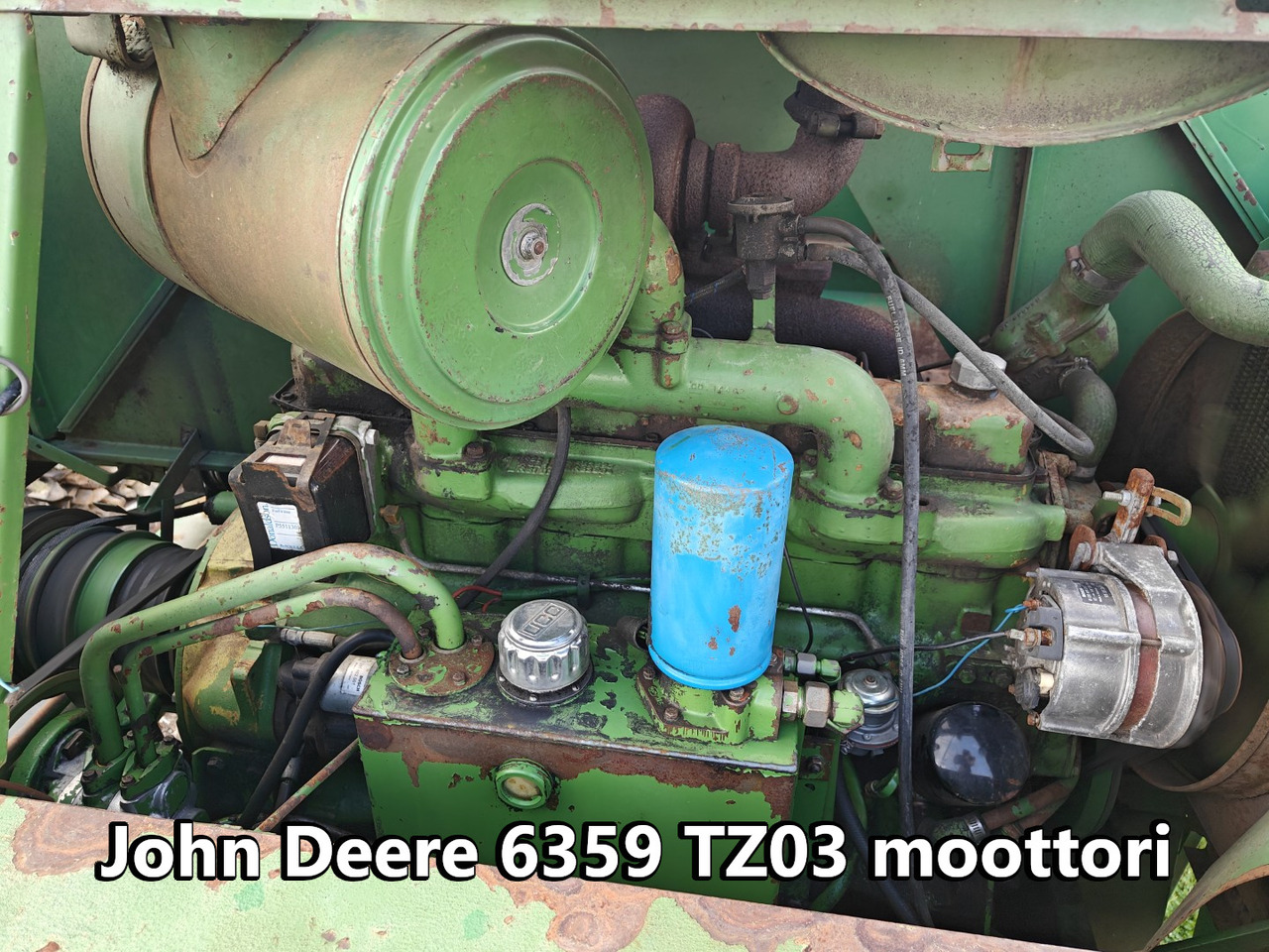 John Deere 965 täydellinen moottori, 6-sylinterinen turbo, katso video! - Motor para Cosechadora de granos: foto 1 John Deere 965 täydellinen moottori, 6-sylinterinen turbo, katso video! - Motor para Cosechadora de granos: foto 1