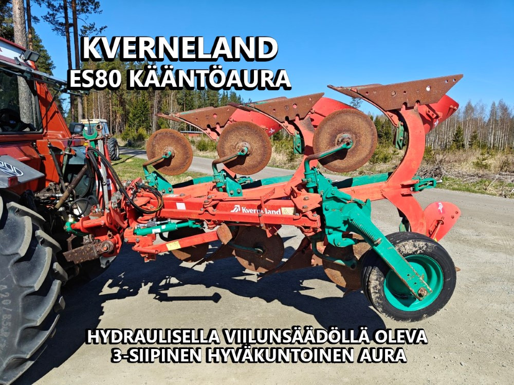 KVERNELAND ES80 kääntöaura 3-siipinen - Arado: foto 1 KVERNELAND ES80 kääntöaura 3-siipinen - Arado: foto 1