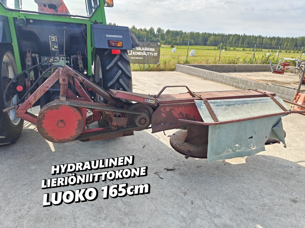 Luoko 165cm lieriöniittokone - hydraulinen - Segadora: foto 1 Luoko 165cm lieriöniittokone - hydraulinen - Segadora: foto 1