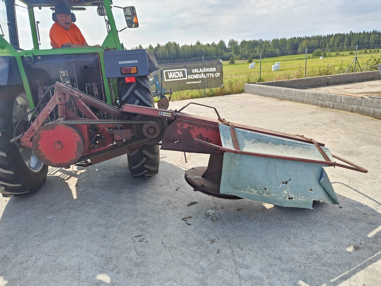 Luoko 165cm lieriöniittokone - hydraulinen - Segadora: foto 2 Luoko 165cm lieriöniittokone - hydraulinen - Segadora: foto 2