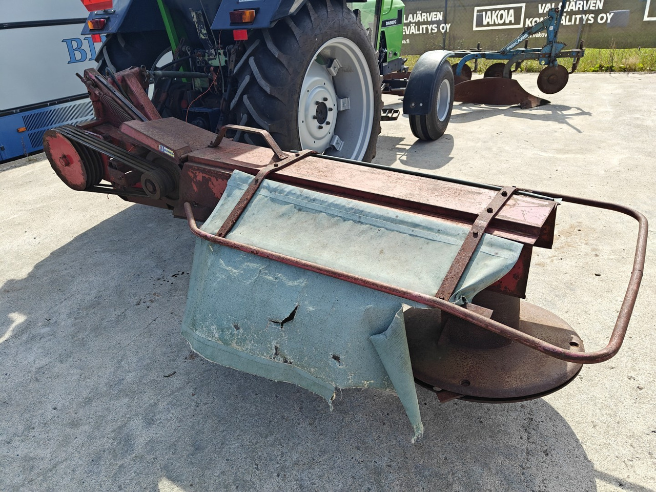 Luoko 165cm lieriöniittokone - hydraulinen - Segadora: foto 4 Luoko 165cm lieriöniittokone - hydraulinen - Segadora: foto 4