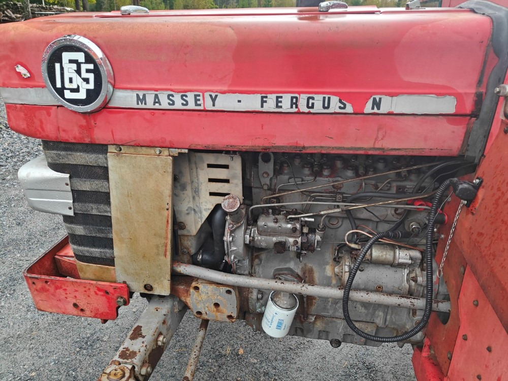 Tractor Massey Ferguson 165S Lisähydrauliikalla, katso video!: foto 6