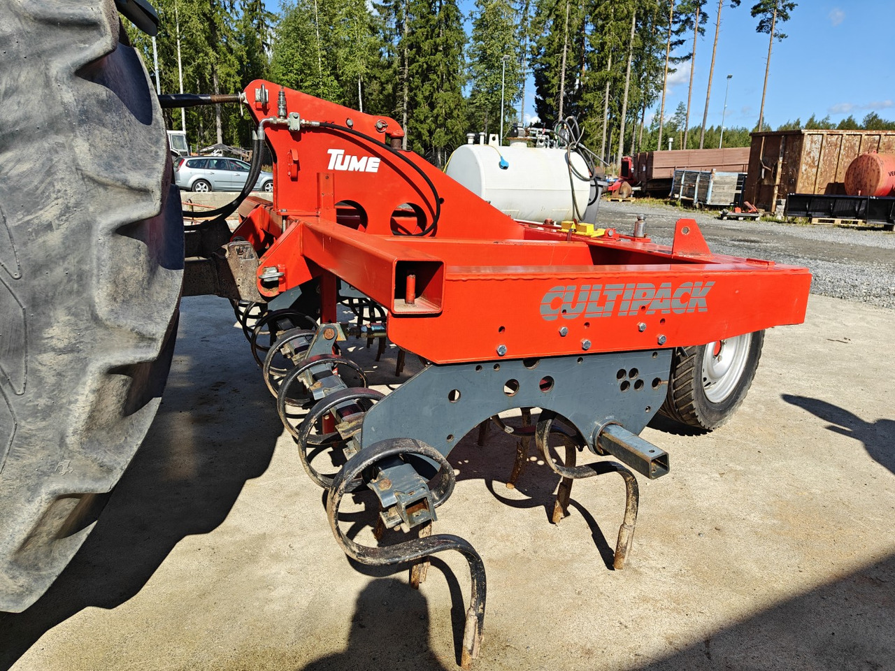 Cultivador Tume Cultipack 250cm muokkain joustopiikeillä: foto 12