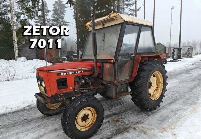 Zetor 7011 traktori - Tractor: foto 1 Zetor 7011 traktori - Tractor: foto 1