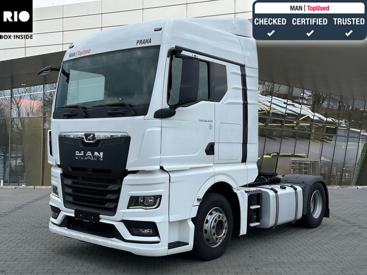 Cabeza tractora MAN TGX 18.470 4x2 BL SA Euro6 Retarder Klima ZV: foto 1