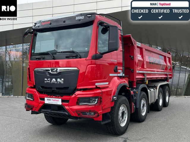 MAN TGS 35.480 8x4 BB CH Euro6 Pritarder Klima AHK ZV - Camión volquete: foto 1 MAN TGS 35.480 8x4 BB CH Euro6 Pritarder Klima AHK ZV - Camión volquete: foto 1