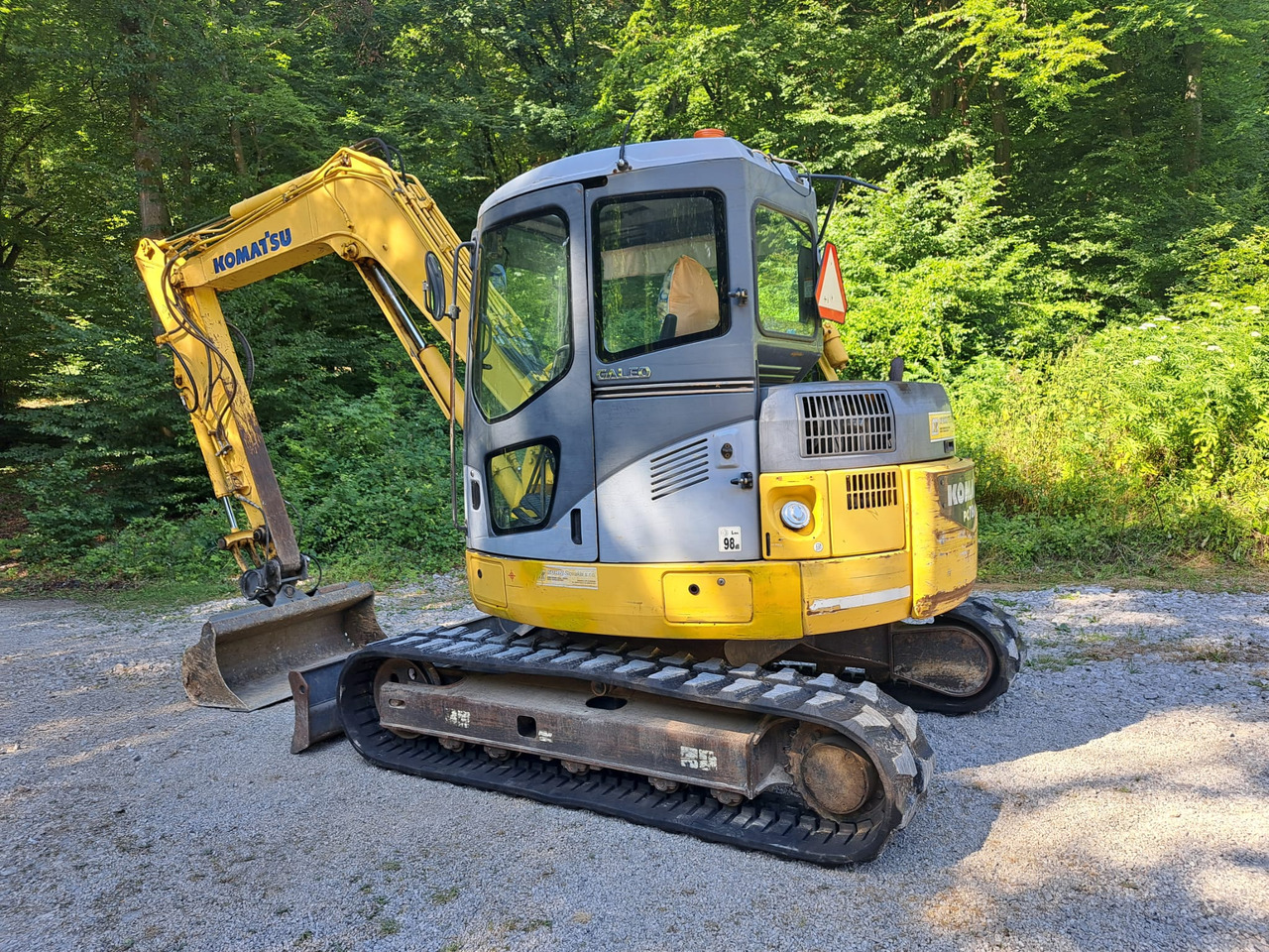 KOMATSU PC 78 new tracks - Excavadora de cadenas: foto 1 KOMATSU PC 78 new tracks - Excavadora de cadenas: foto 1