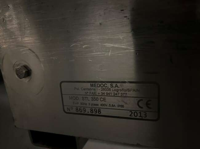 Maquinaria de alimentación Medoc bandsaw STL-350 CE: foto 6