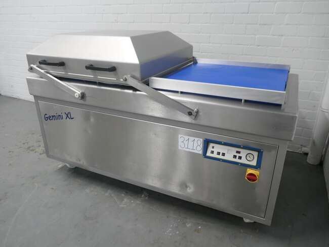 Stephanal Alvac double chamber vacuum machine Gemini XL - Maquinaria de embalaje: foto 2 Stephanal Alvac double chamber vacuum machine Gemini XL - Maquinaria de embalaje: foto 2