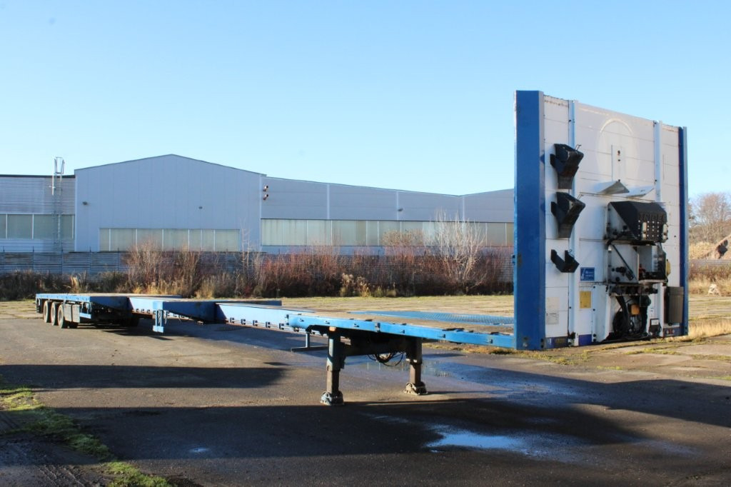 MEUSBURGER MPS - 3 - Semirremolque plataforma/ Caja abierta: foto 1 MEUSBURGER MPS - 3 - Semirremolque plataforma/ Caja abierta: foto 1