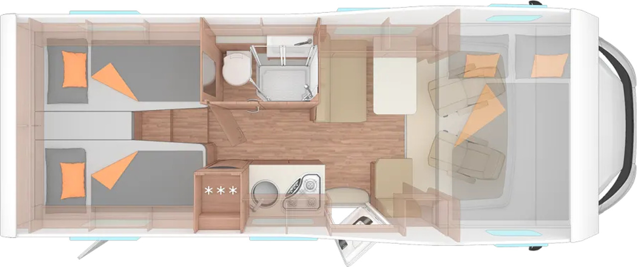 Wohnmobil Weinsberg CaraHome 650 MEG - Autocaravana capuchina: foto 2 Wohnmobil Weinsberg CaraHome 650 MEG - Autocaravana capuchina: foto 2