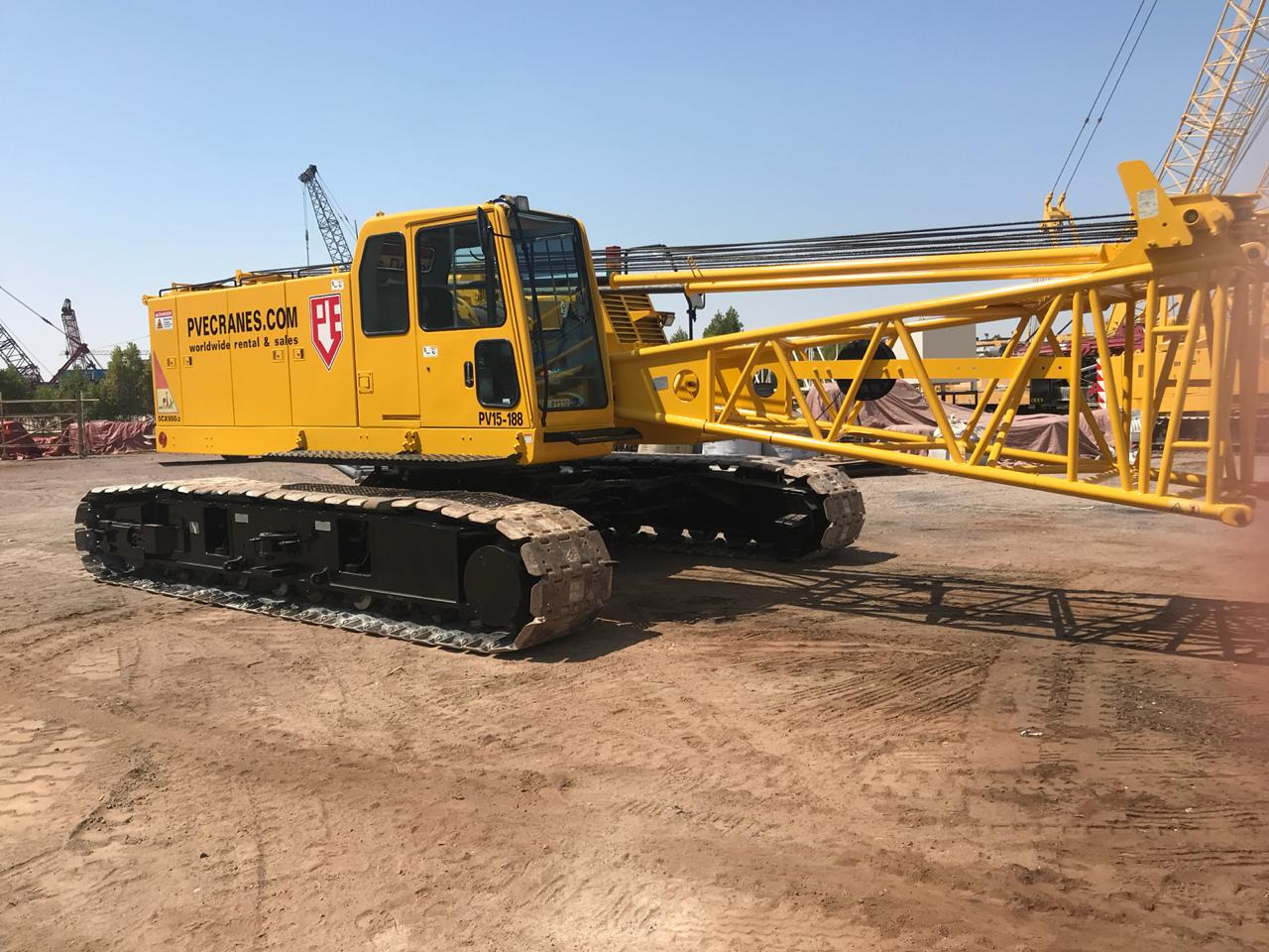 Grúa sobre orugas Hitachi-Sumitomo SCX800-2: foto 6