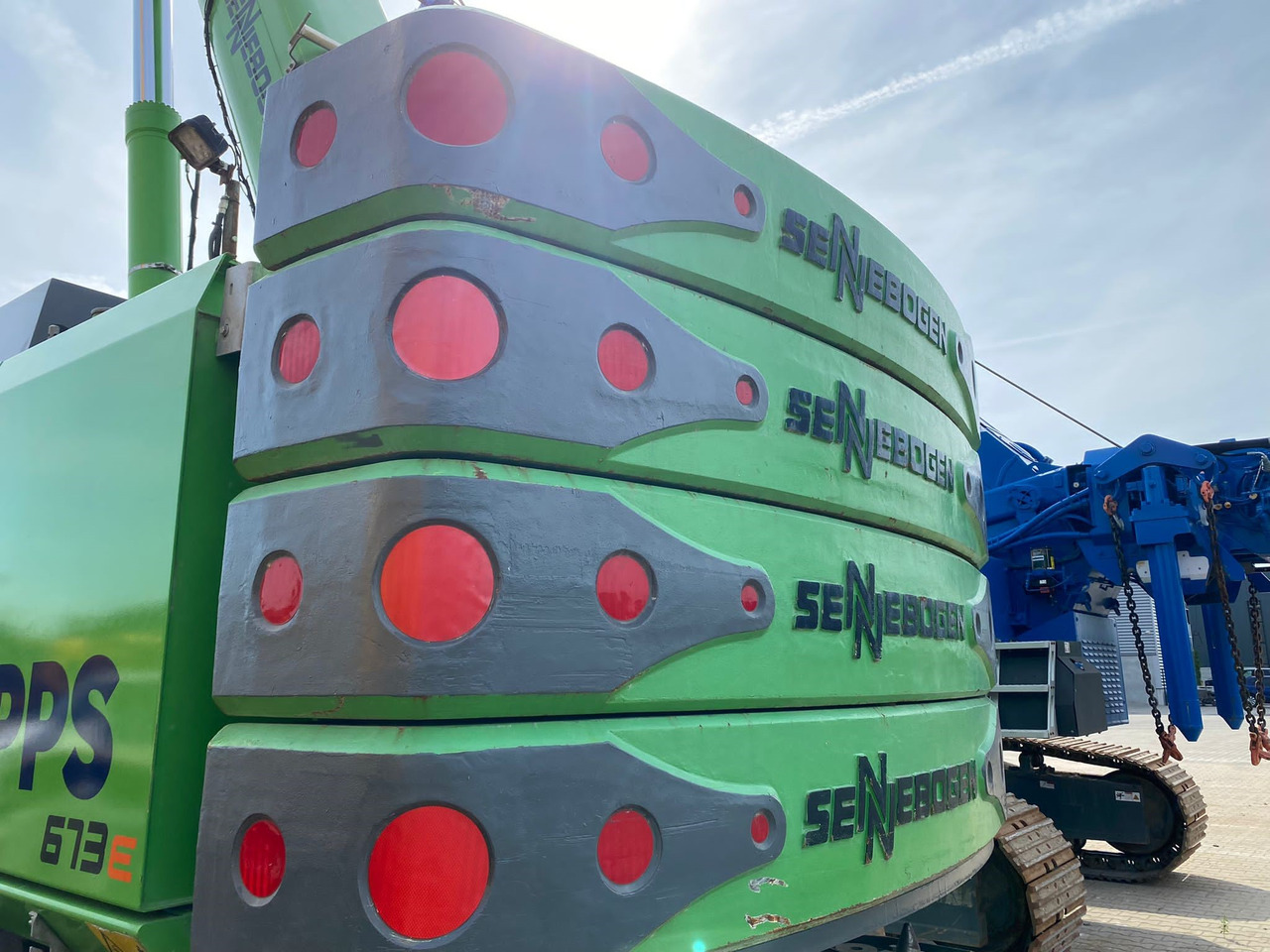 Grúa sobre orugas SENNEBOGEN 653 R - E: foto 6