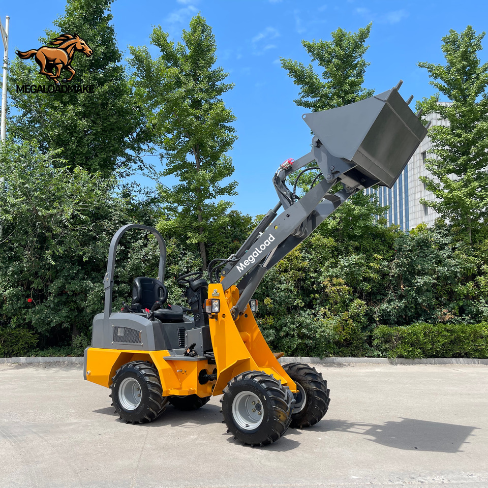 NEW WHEEL LOADER MEGALOAD AK800 Free Shipping Mini Loader Articulated Electric/D AK800 - Cargadora de ruedas: foto 2 NEW WHEEL LOADER MEGALOAD AK800 Free Shipping Mini Loader Articulated Electric/D AK800 - Cargadora de ruedas: foto 2