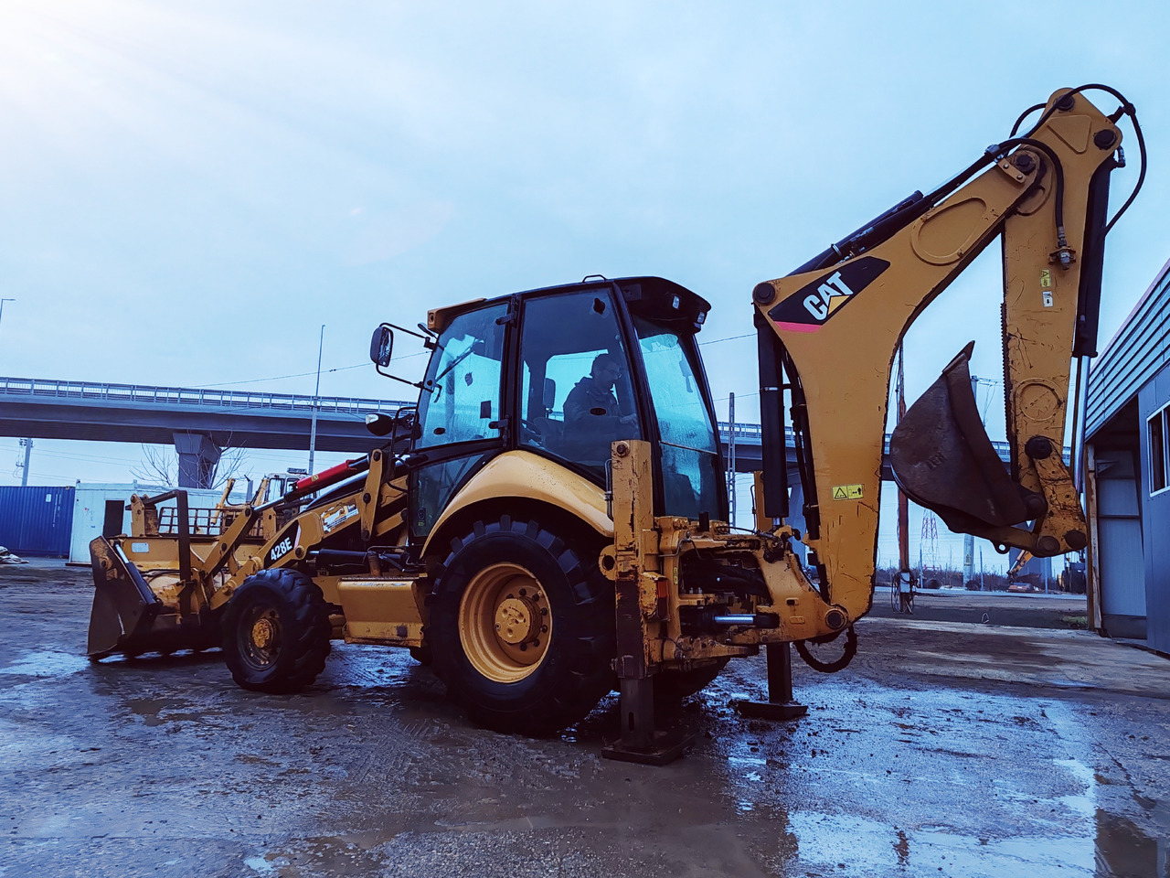Retroexcavadora CATERPILLAR 428E: foto 11