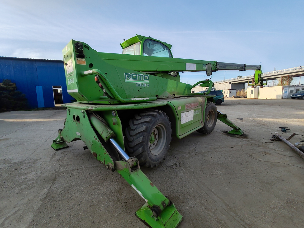 Merlo Roto 38.16S - Manipulador telescópico: foto 3 Merlo Roto 38.16S - Manipulador telescópico: foto 3