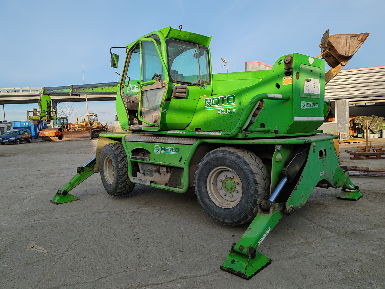 Merlo Roto 38.16S - Manipulador telescópico: foto 4 Merlo Roto 38.16S - Manipulador telescópico: foto 4