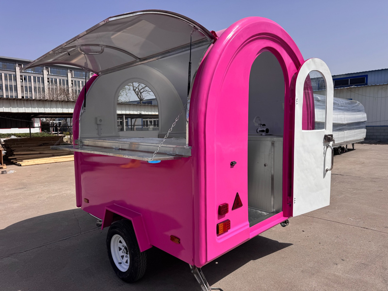 Remolque venta ambulante nuevo Deli Star Trailers EasyGo 230 Light - EU standards: foto 8