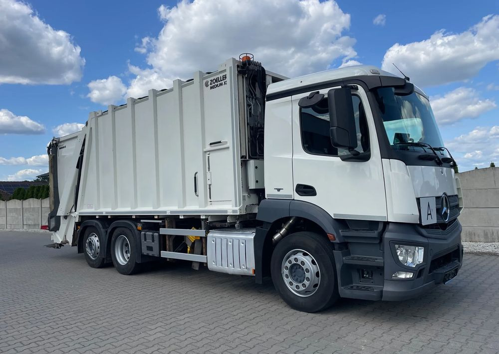 Mercedes-Benz ANTOS 2533, EURO6/ ŚMECIARKA/ ZOLLER/ DELTA - Camión de basura: foto 4 Mercedes-Benz ANTOS 2533, EURO6/ ŚMECIARKA/ ZOLLER/ DELTA - Camión de basura: foto 4