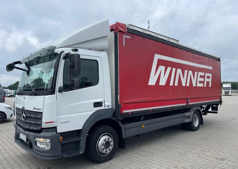 Mercedes-Benz ATEGO 1224, Klima/Burtofirana! - Camión lona: foto 4 Mercedes-Benz ATEGO 1224, Klima/Burtofirana! - Camión lona: foto 4