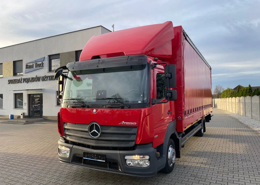 Mercedes-Benz ATEGO 818, Klima, webasto, 17 euro palet! - Camión lona: foto 1 Mercedes-Benz ATEGO 818, Klima, webasto, 17 euro palet! - Camión lona: foto 1