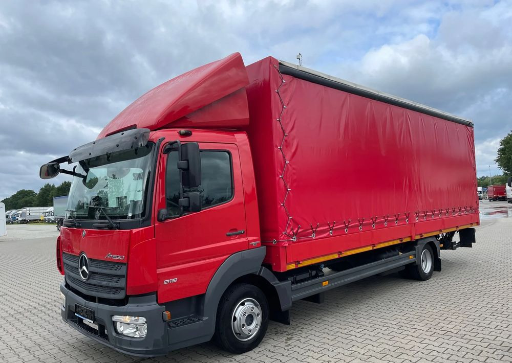 Mercedes-Benz ATEGO 818, Klima, webasto, burtofirana! - Camión lona: foto 2 Mercedes-Benz ATEGO 818, Klima, webasto, burtofirana! - Camión lona: foto 2