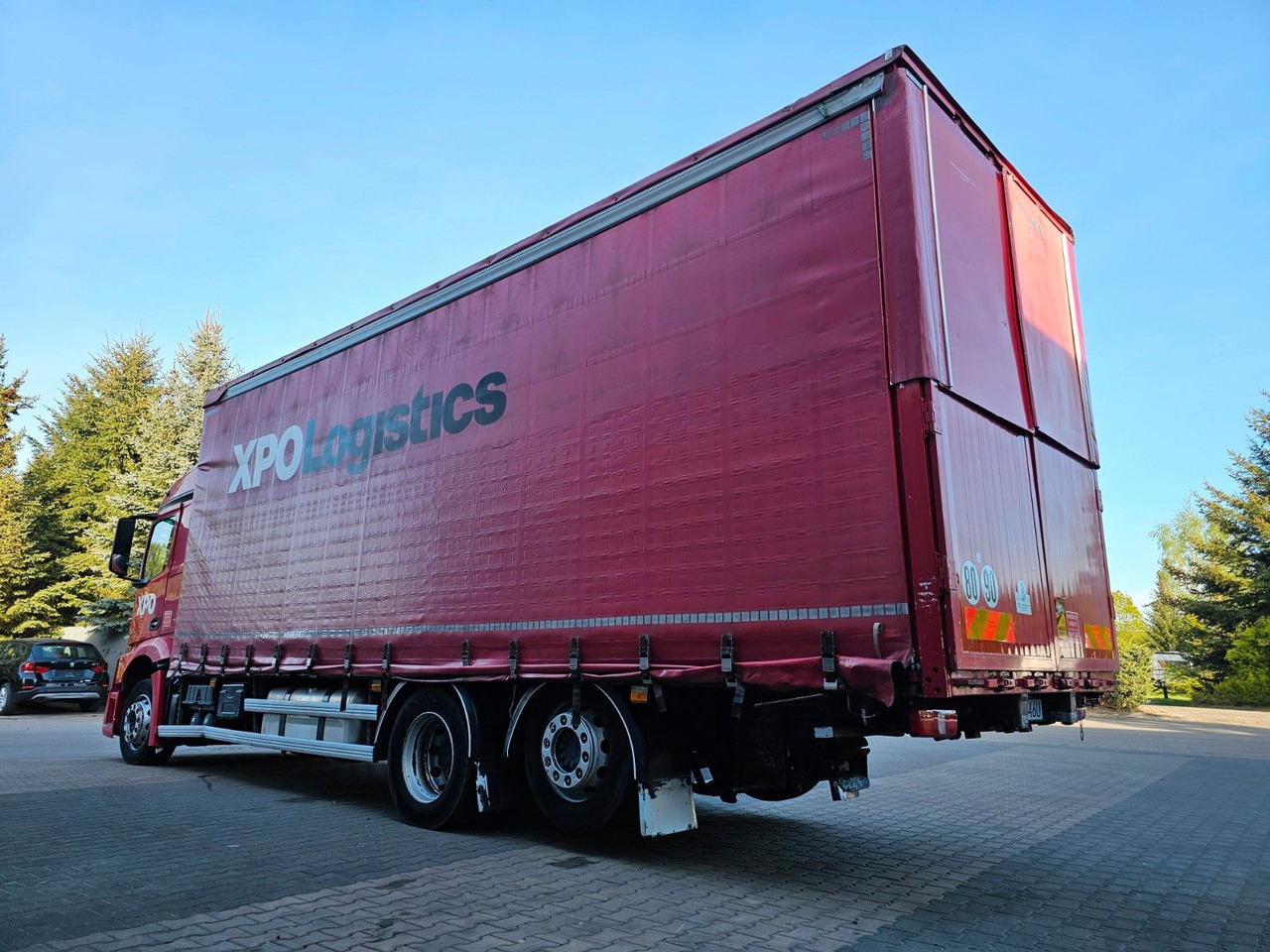 Mercedes-Benz 2543 ACTROS 6x2 JUMBO 8,2 Erhöhtes Dach Edscha - Camión lona: foto 3 Mercedes-Benz 2543 ACTROS 6x2 JUMBO 8,2 Erhöhtes Dach Edscha - Camión lona: foto 3