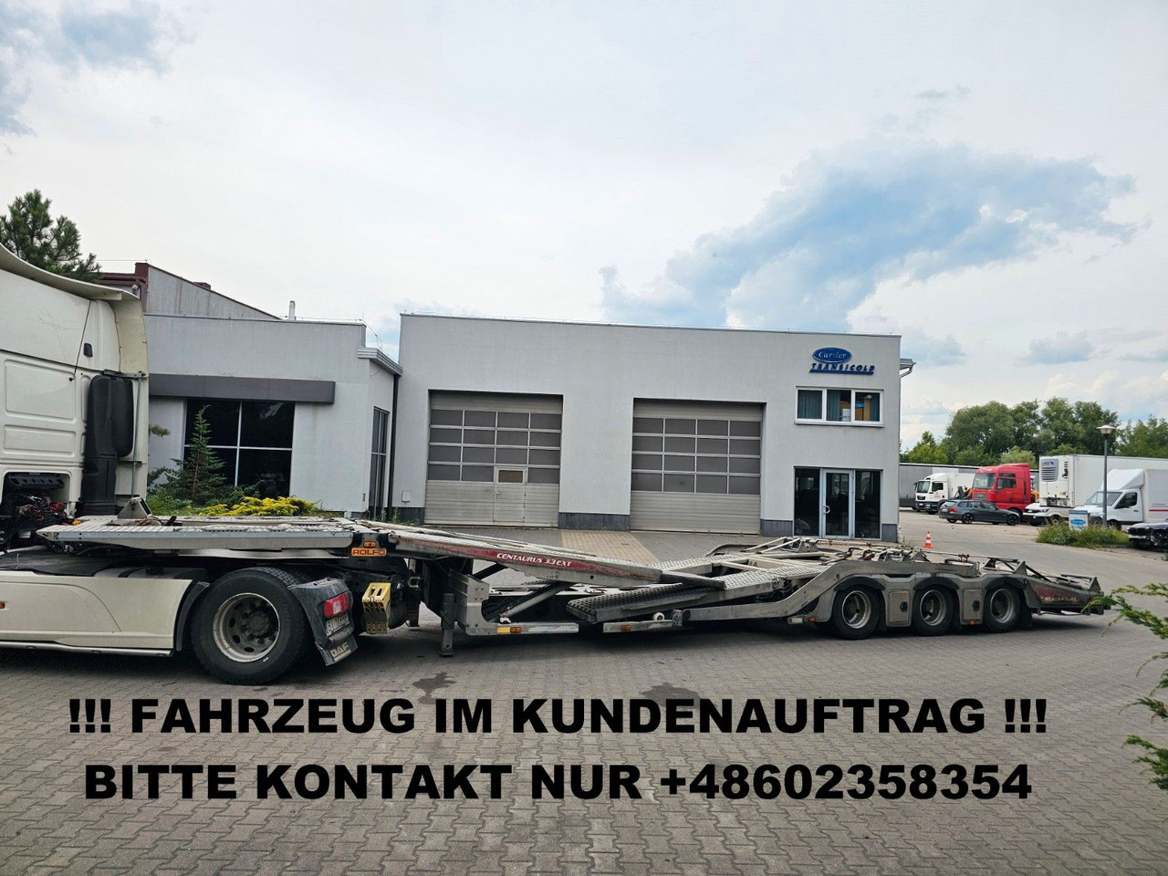 ROLFO 3X LKW TRANSPORTER CENTAURUS 3.3 EXT BPW - Semirremolque portavehículos: foto 1 ROLFO 3X LKW TRANSPORTER CENTAURUS 3.3 EXT BPW - Semirremolque portavehículos: foto 1