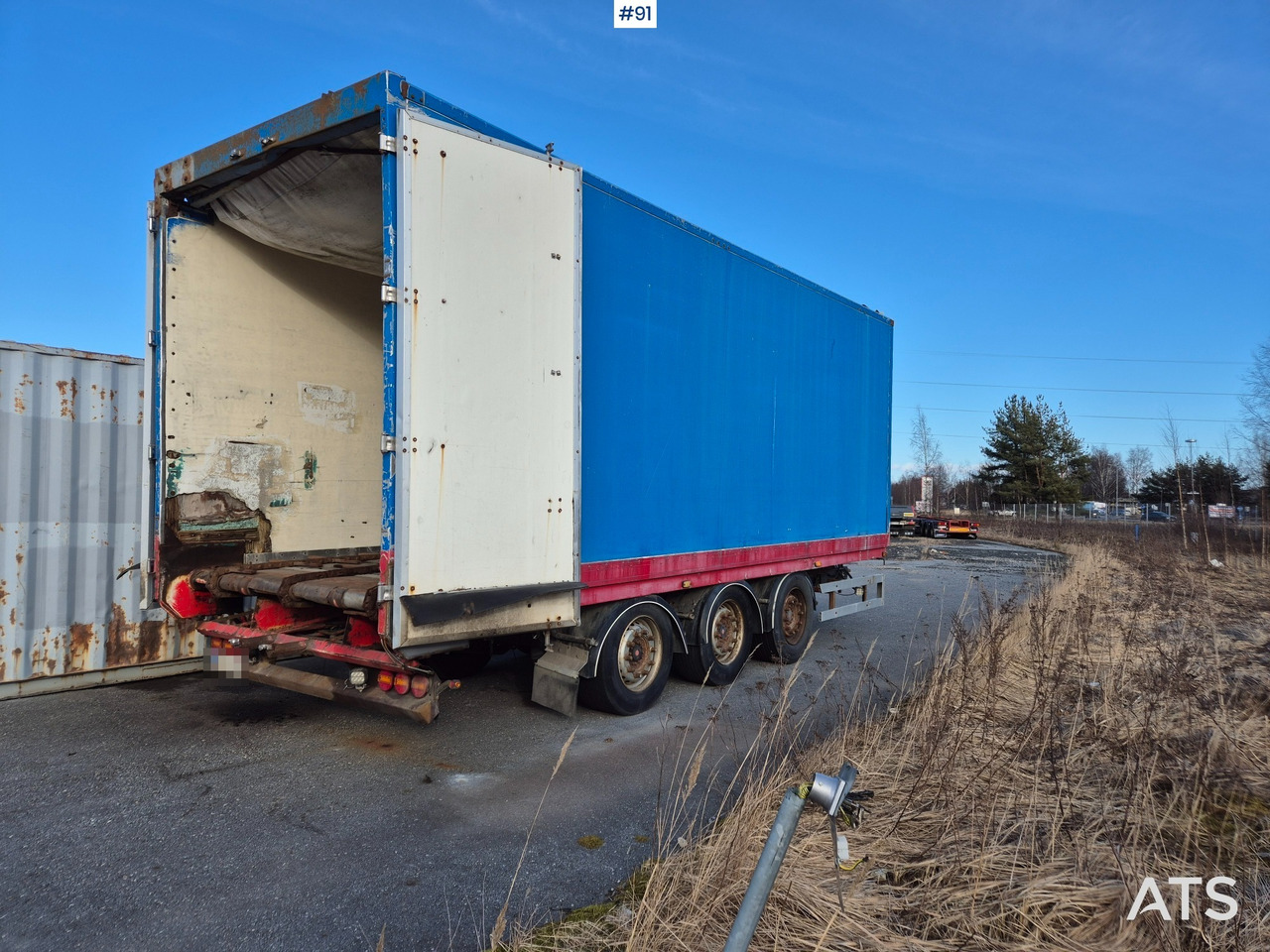 BPW Keskiakseliperävaunu - Remolque caja cerrada: foto 1 BPW Keskiakseliperävaunu - Remolque caja cerrada: foto 1