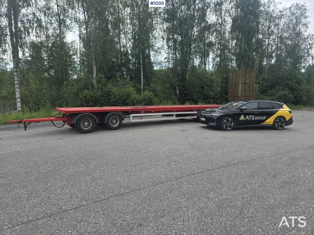Kome 5-Akselinen lavetti - Remolque góndola rebajadas: foto 3 Kome 5-Akselinen lavetti - Remolque góndola rebajadas: foto 3
