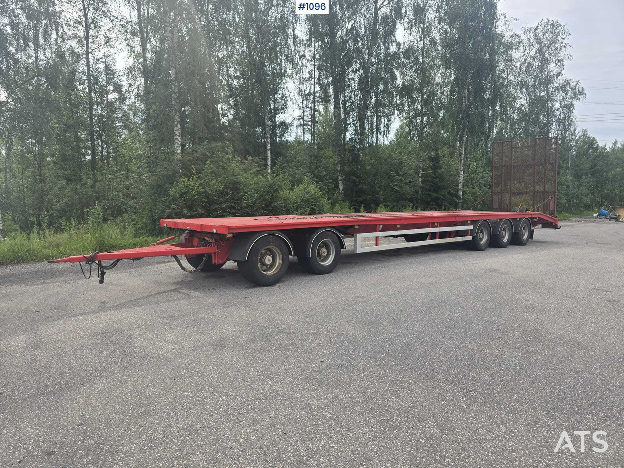 Kome 5-Akselinen lavetti - Remolque góndola rebajadas: foto 2 Kome 5-Akselinen lavetti - Remolque góndola rebajadas: foto 2