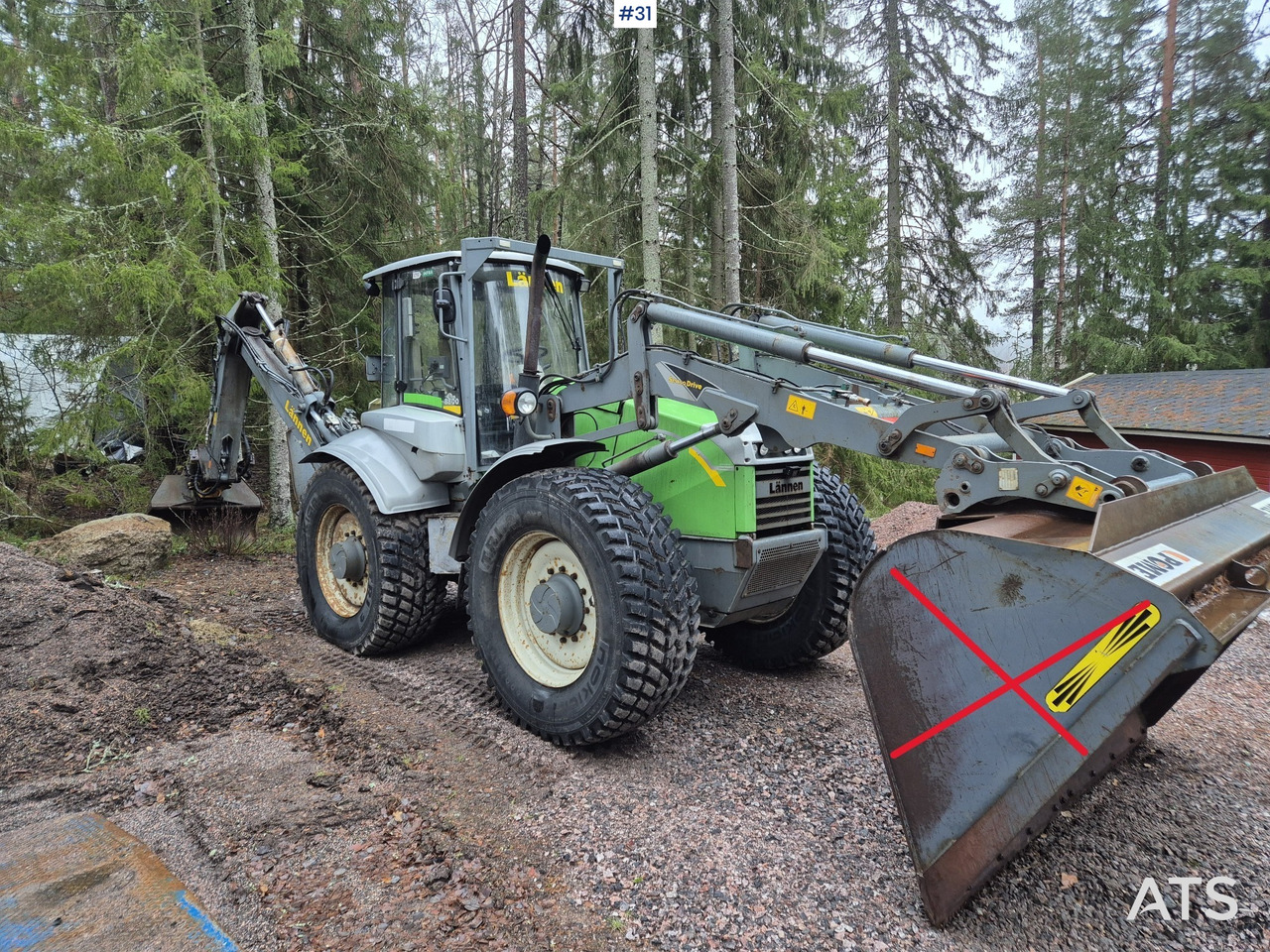 Retroexcavadora Lännen 8800E Kaivurikuormaaja: foto 7