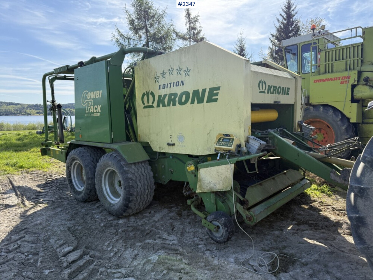 Baler Krone Combi pack Multi-Cut 1500 - Maquinaria de henificación: foto 2 Baler Krone Combi pack Multi-Cut 1500 - Maquinaria de henificación: foto 2