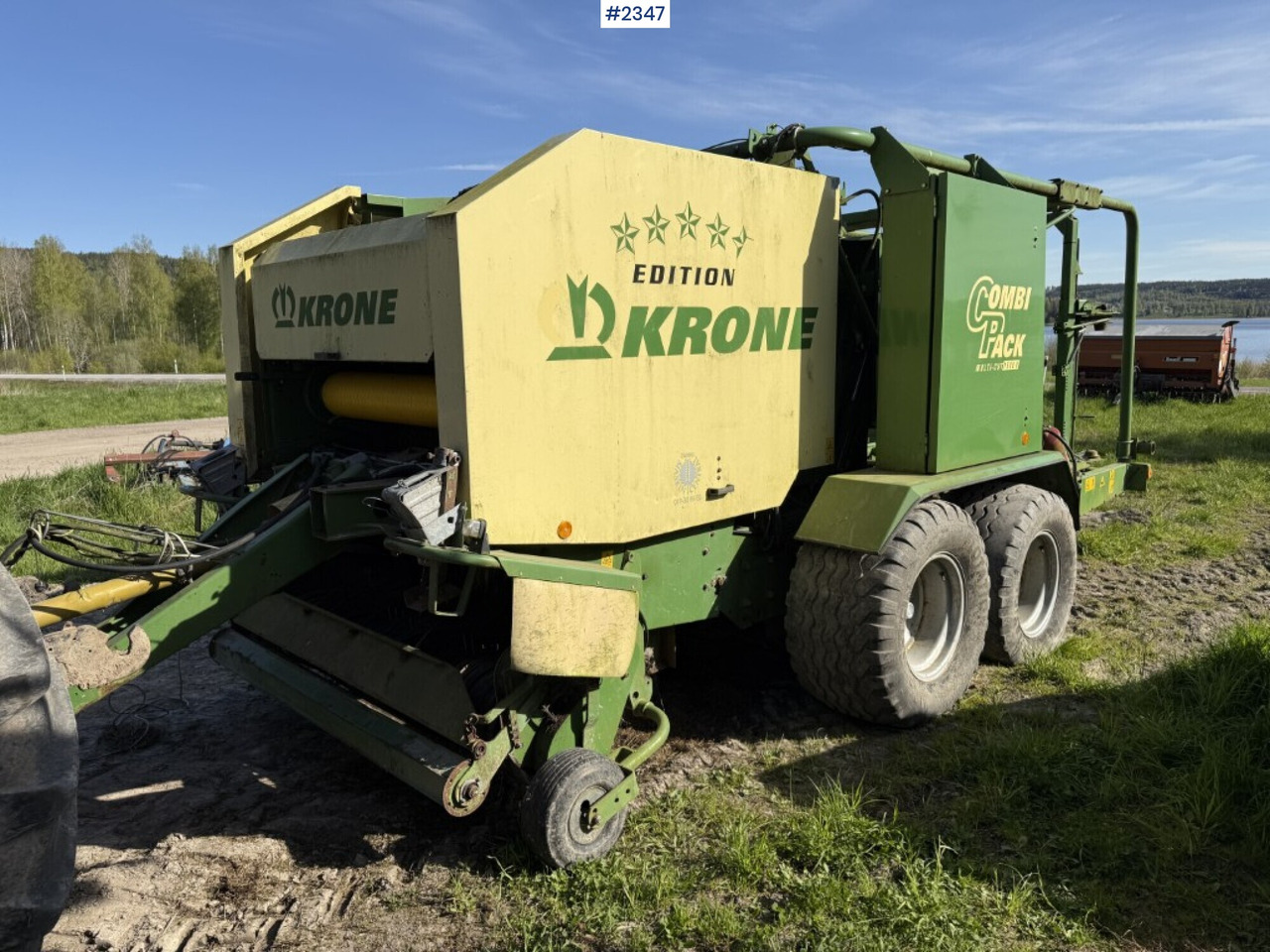 Baler Krone Combi pack Multi-Cut 1500 - Maquinaria de henificación: foto 1 Baler Krone Combi pack Multi-Cut 1500 - Maquinaria de henificación: foto 1