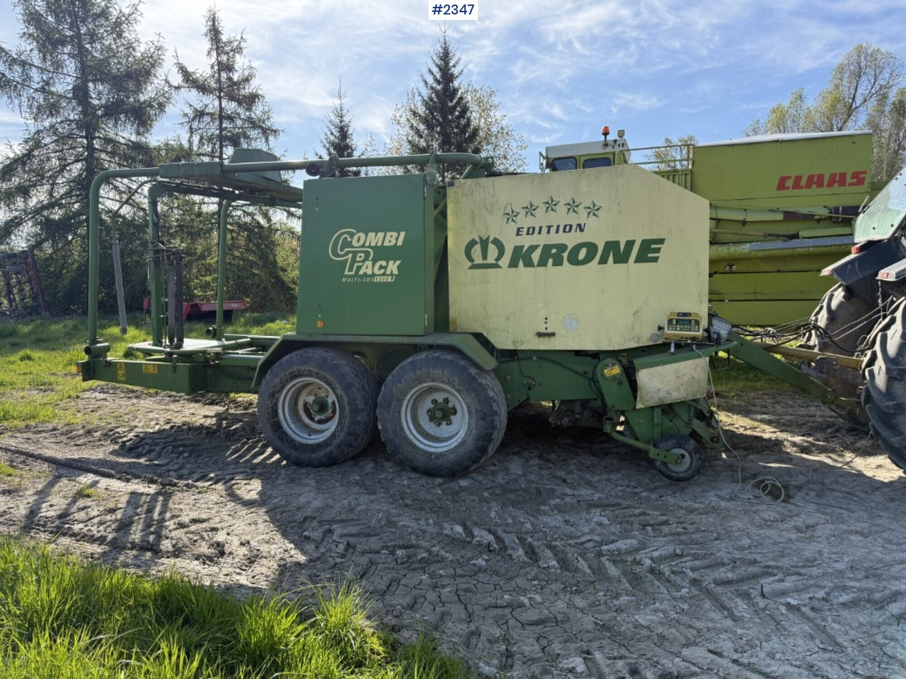 Baler Krone Combi pack Multi-Cut 1500 - Maquinaria de henificación: foto 5 Baler Krone Combi pack Multi-Cut 1500 - Maquinaria de henificación: foto 5