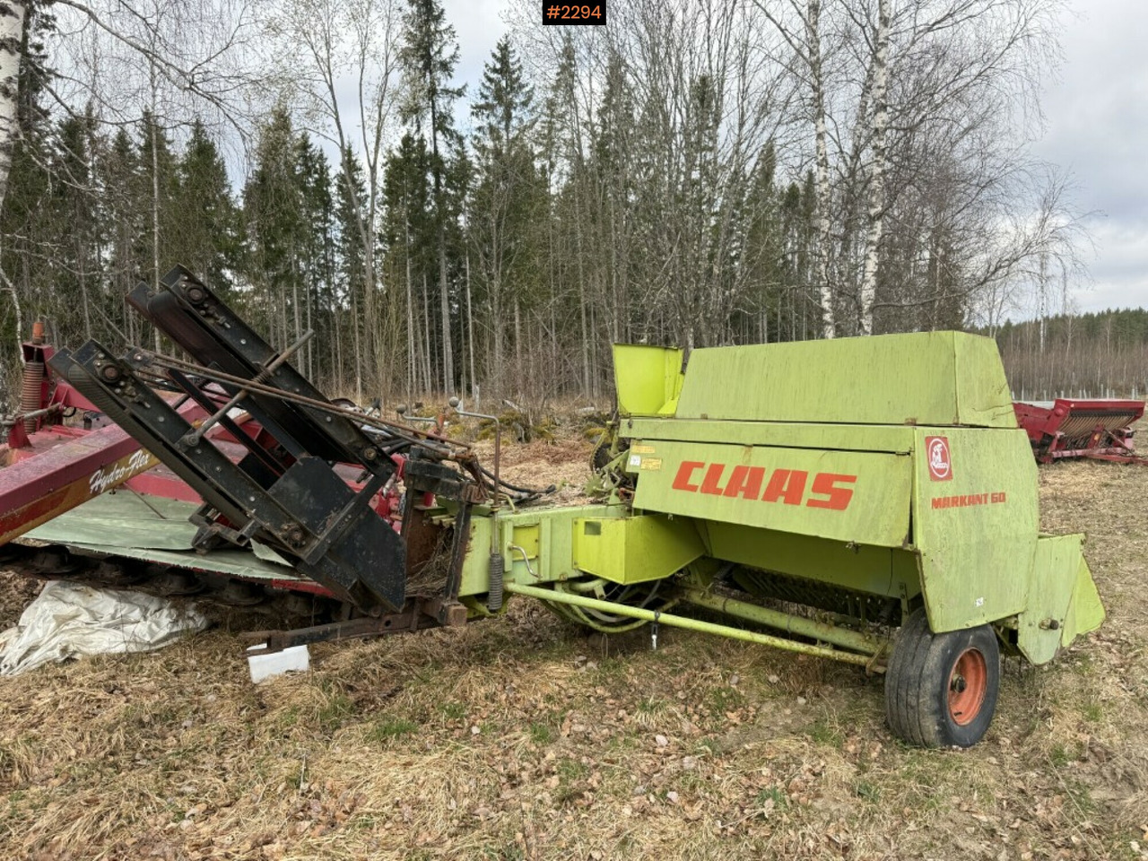 Claas Markant 60 square baler with thrower - Maquinaria de henificación: foto 3 Claas Markant 60 square baler with thrower - Maquinaria de henificación: foto 3