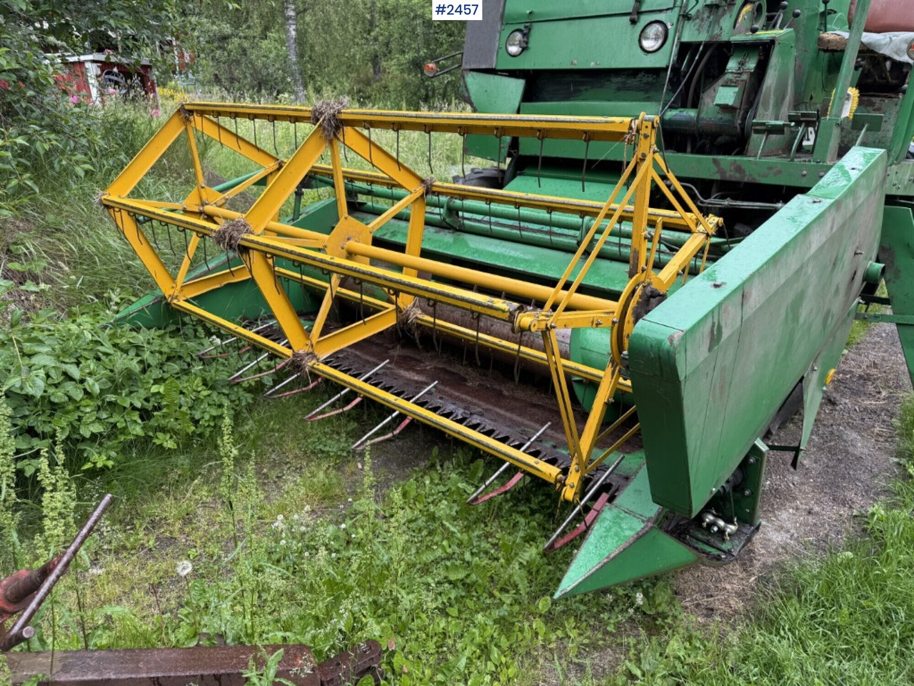 Cosechadora de granos Combine harvester Volvo BM S830 with 2 cutting tables: foto 20