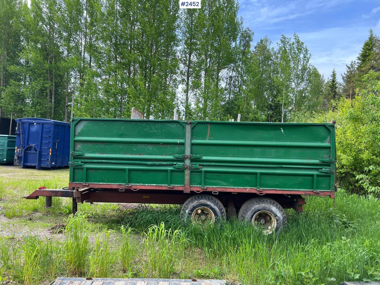 KMA Spannmålsvagn - Remolque volquete agrícola: foto 2 KMA Spannmålsvagn - Remolque volquete agrícola: foto 2