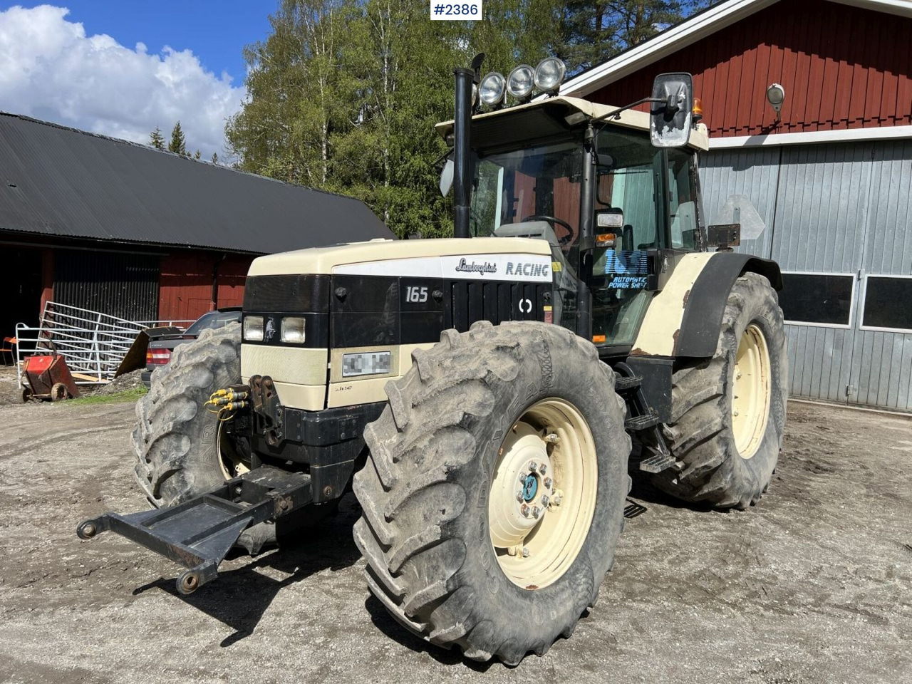 Lamborghini Racing 165DT Tractor - Tractor: foto 1 Lamborghini Racing 165DT Tractor - Tractor: foto 1