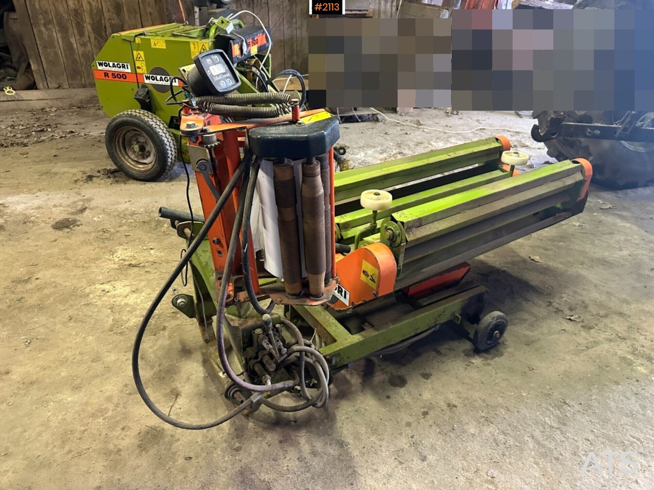 Mini baler Wolagri R500 with 2 separate wrappers - Maquinaria de henificación: foto 3 Mini baler Wolagri R500 with 2 separate wrappers - Maquinaria de henificación: foto 3