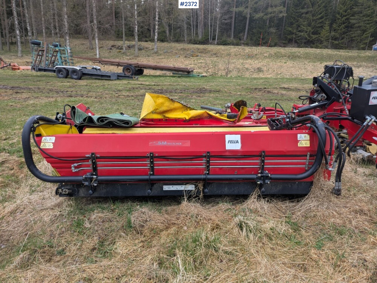 Maquinaria de henificación Mower Conditioner Fella SM 911 TL-KCB: foto 9