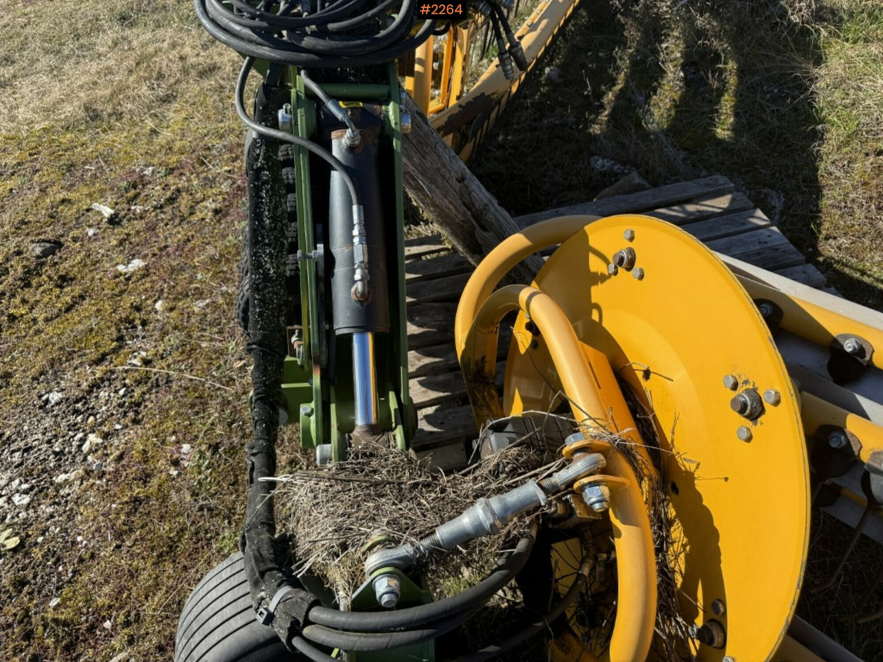 Maquinaria de henificación Swather Elho V-Twin 600 front mounted: foto 12