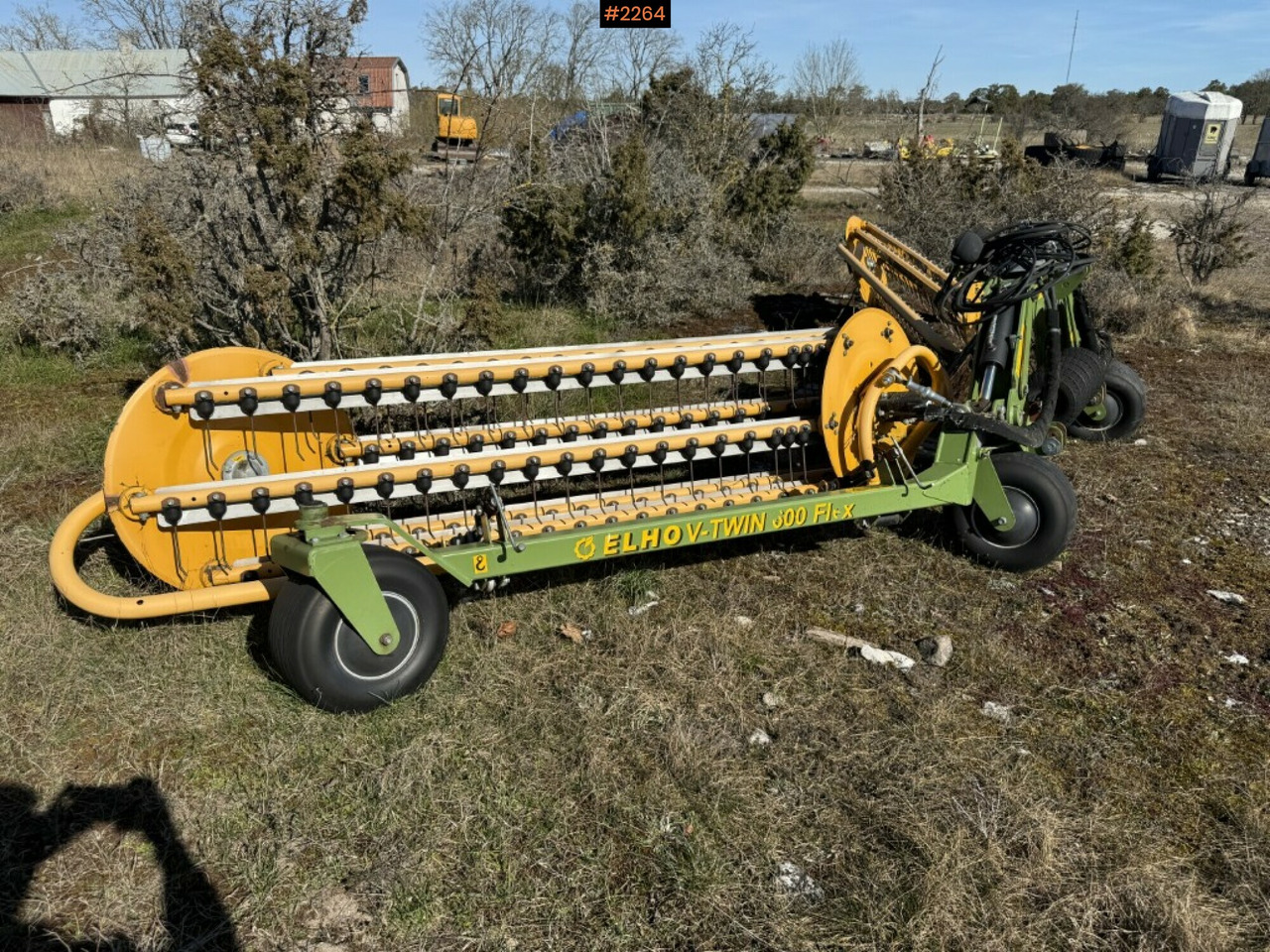 Maquinaria de henificación Swather Elho V-Twin 600 front mounted: foto 6