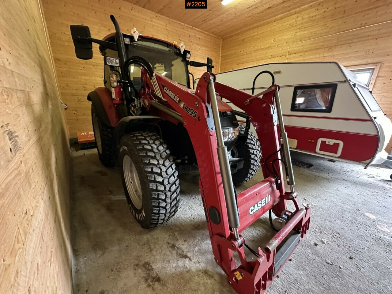Tractor, Case IH Farmall 85C, Agrimaster KL 250 SW - Tractor: foto 3 Tractor, Case IH Farmall 85C, Agrimaster KL 250 SW - Tractor: foto 3