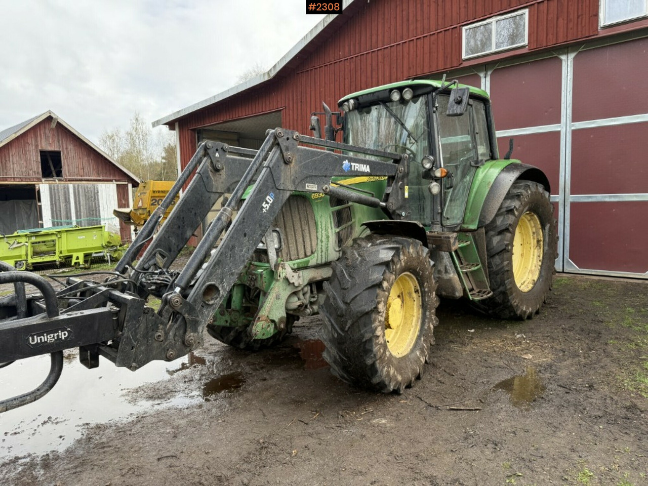Tractor John Deere 6930 Premium with front loader (see video) - Tractor: foto 2 Tractor John Deere 6930 Premium with front loader (see video) - Tractor: foto 2