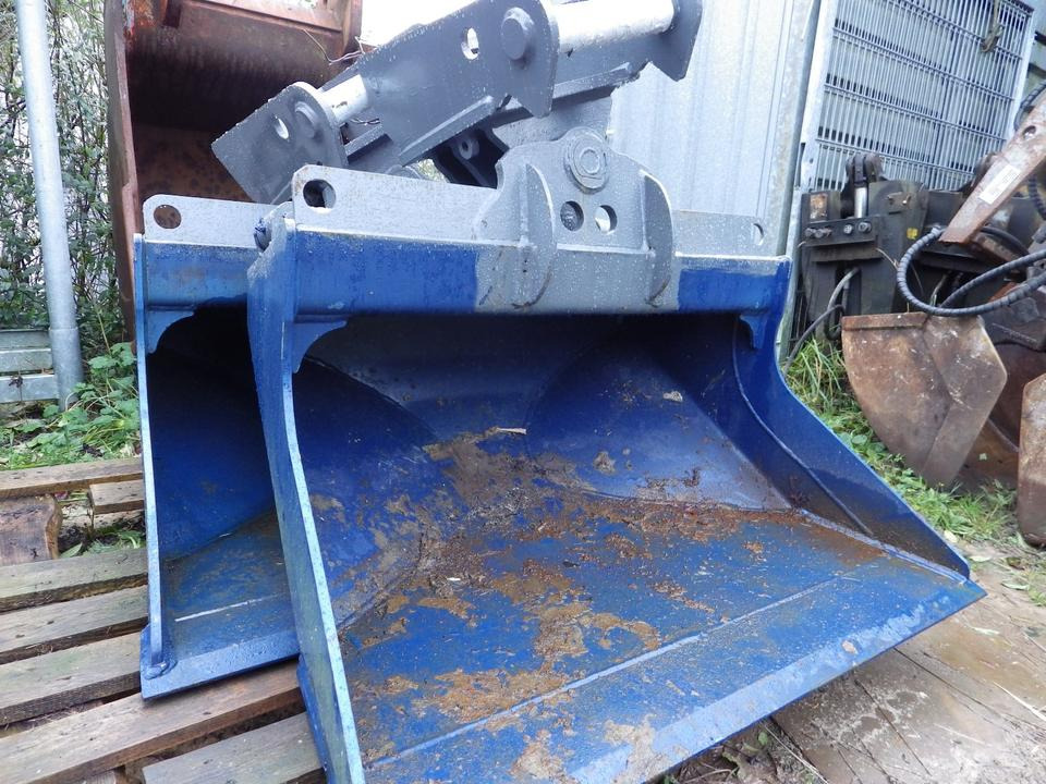 Planierlöffel 1200 mm hydr. schwenkbar MS08 (netto 3300,00) - Cazo para excavadora para Maquinaria de construcción: foto 2 Planierlöffel 1200 mm hydr. schwenkbar MS08 (netto 3300,00) - Cazo para excavadora para Maquinaria de construcción: foto 2